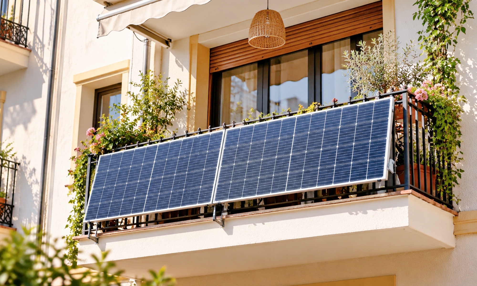 Como aprovechamiento del espacio, se han aprobado los paneles solares para los balcones y terrazas.
