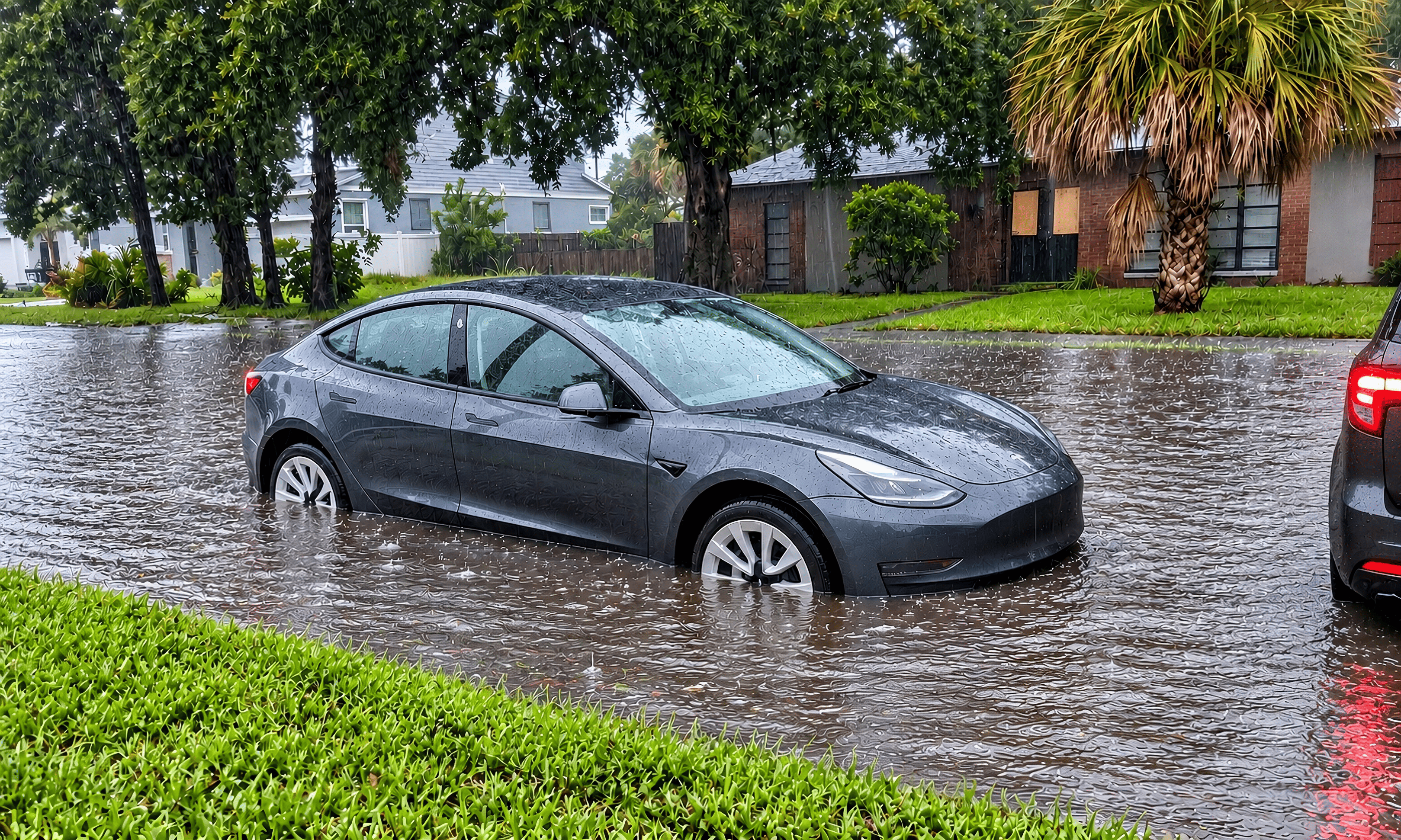 Tesla inundación