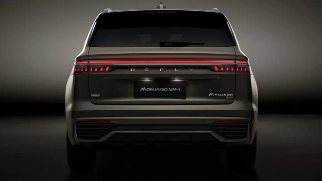 Geely Monjaro EM i Trasera