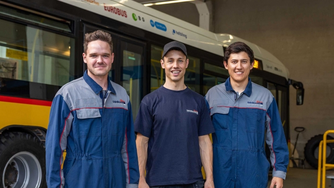 recarga coches autobuses electricos traves neumaticos tecnologia suiza 1 recarga coches autobuses electricos traves neumaticos tecnologia suiza 1