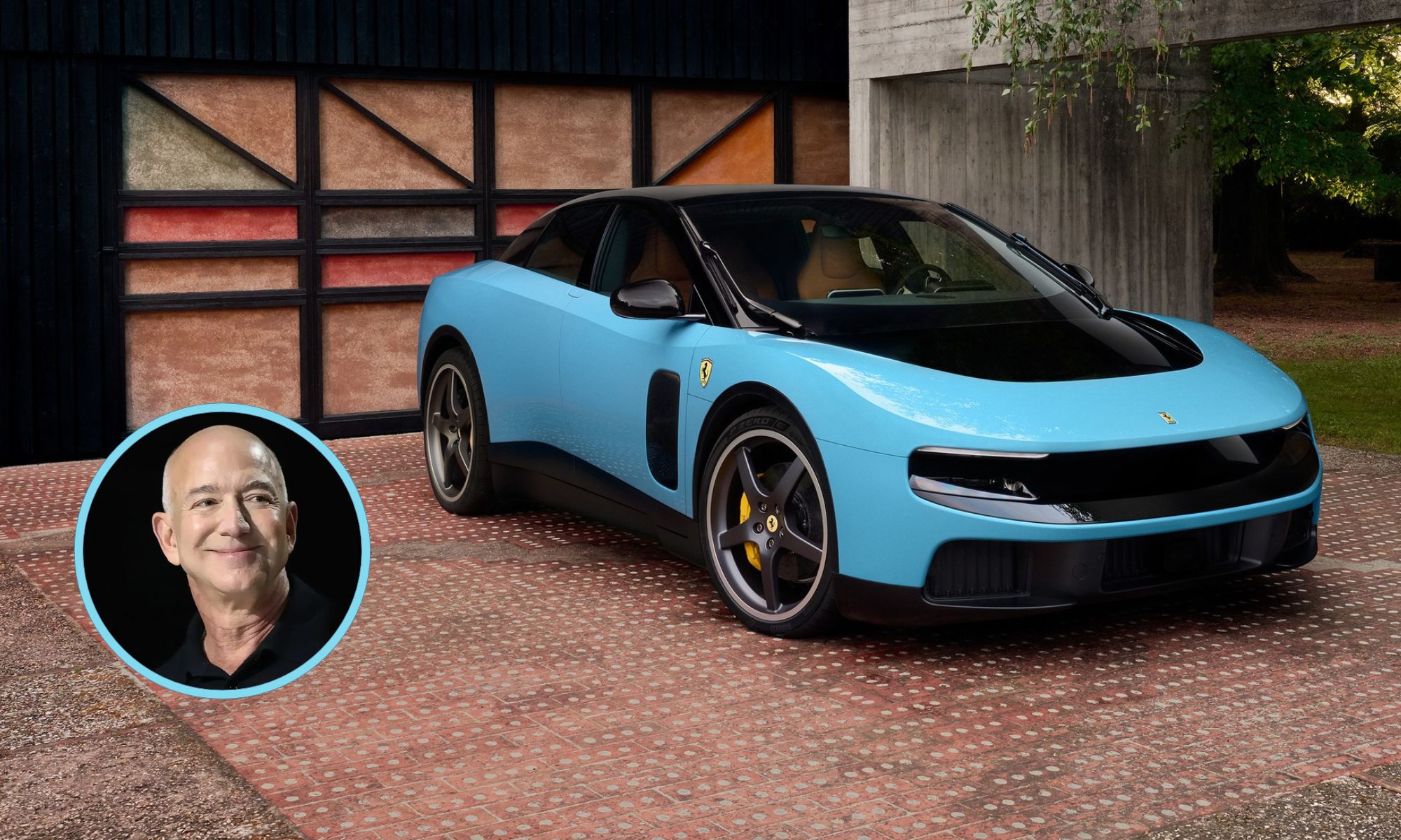 Jeff Bezos Ferrari Luce