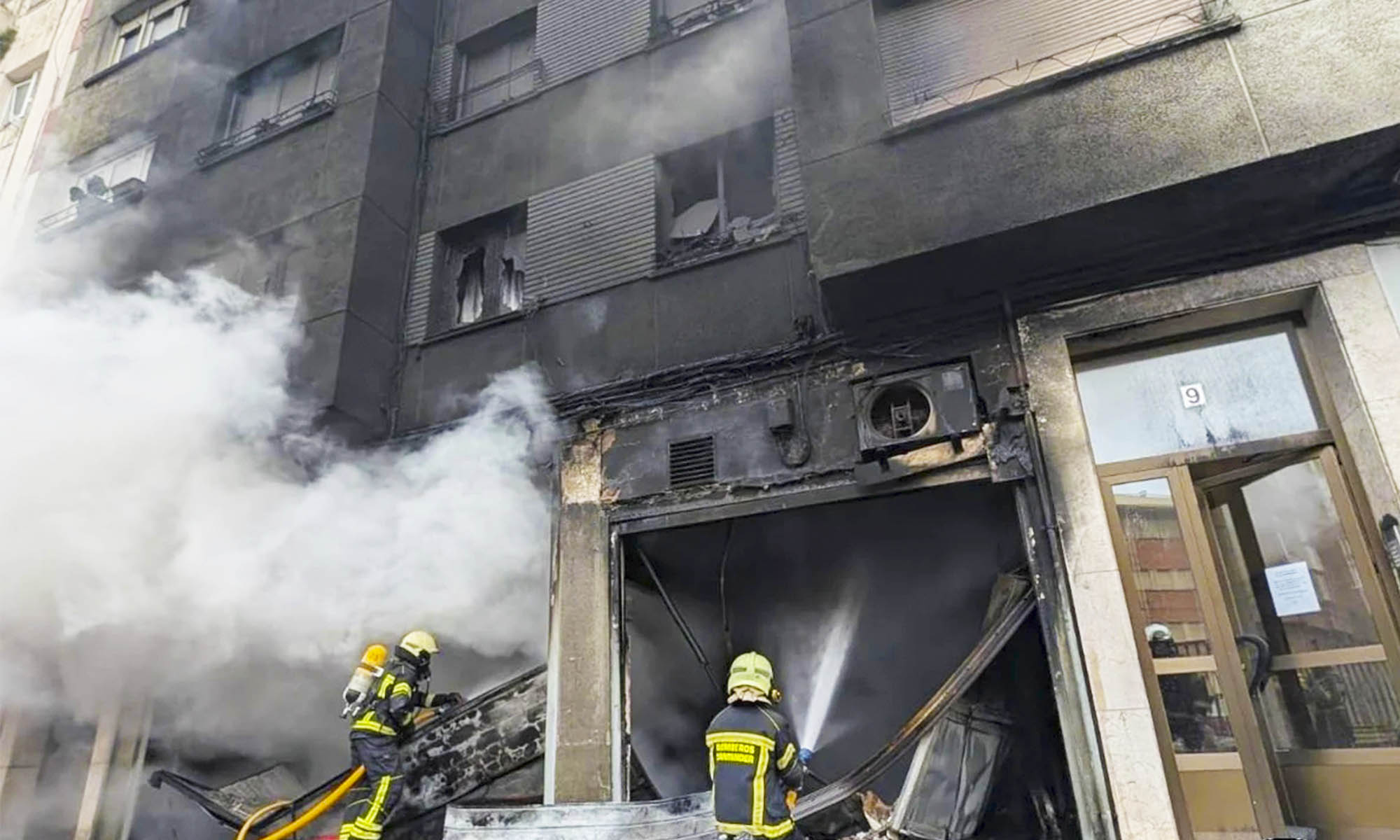 incendio coche electrico santander 1