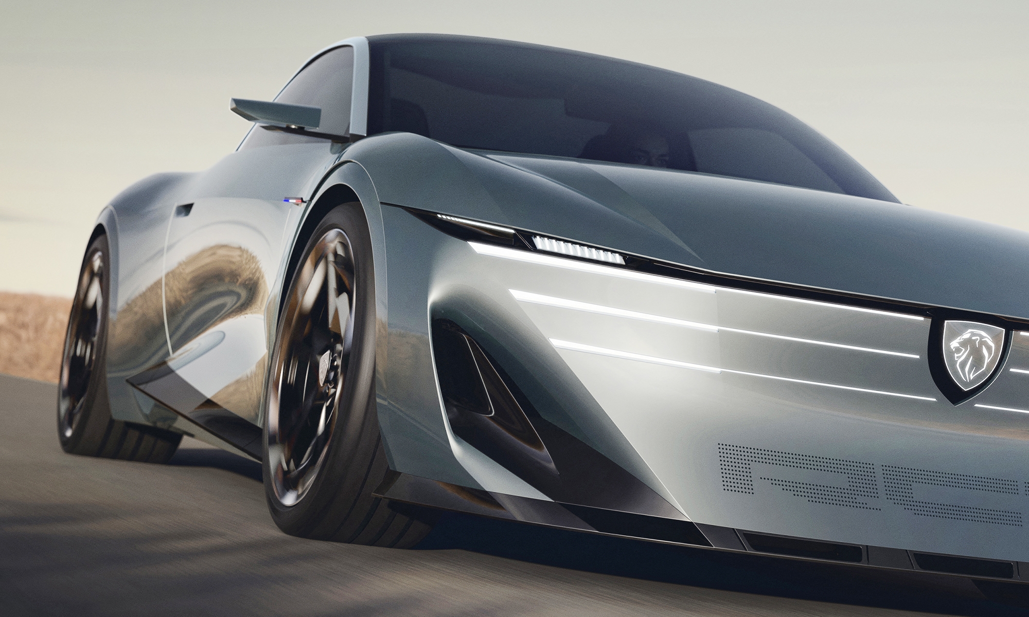 El Peugeot RCZ Vision adelanta tecnología y diseño que la marca tendrá en los próximos años.