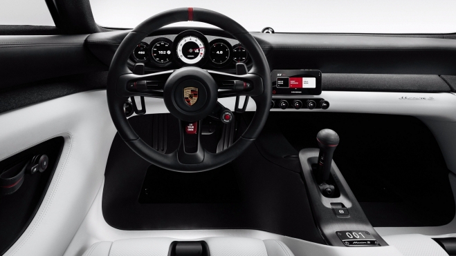 Porsche Mission S Interior Porsche Mission S Interior