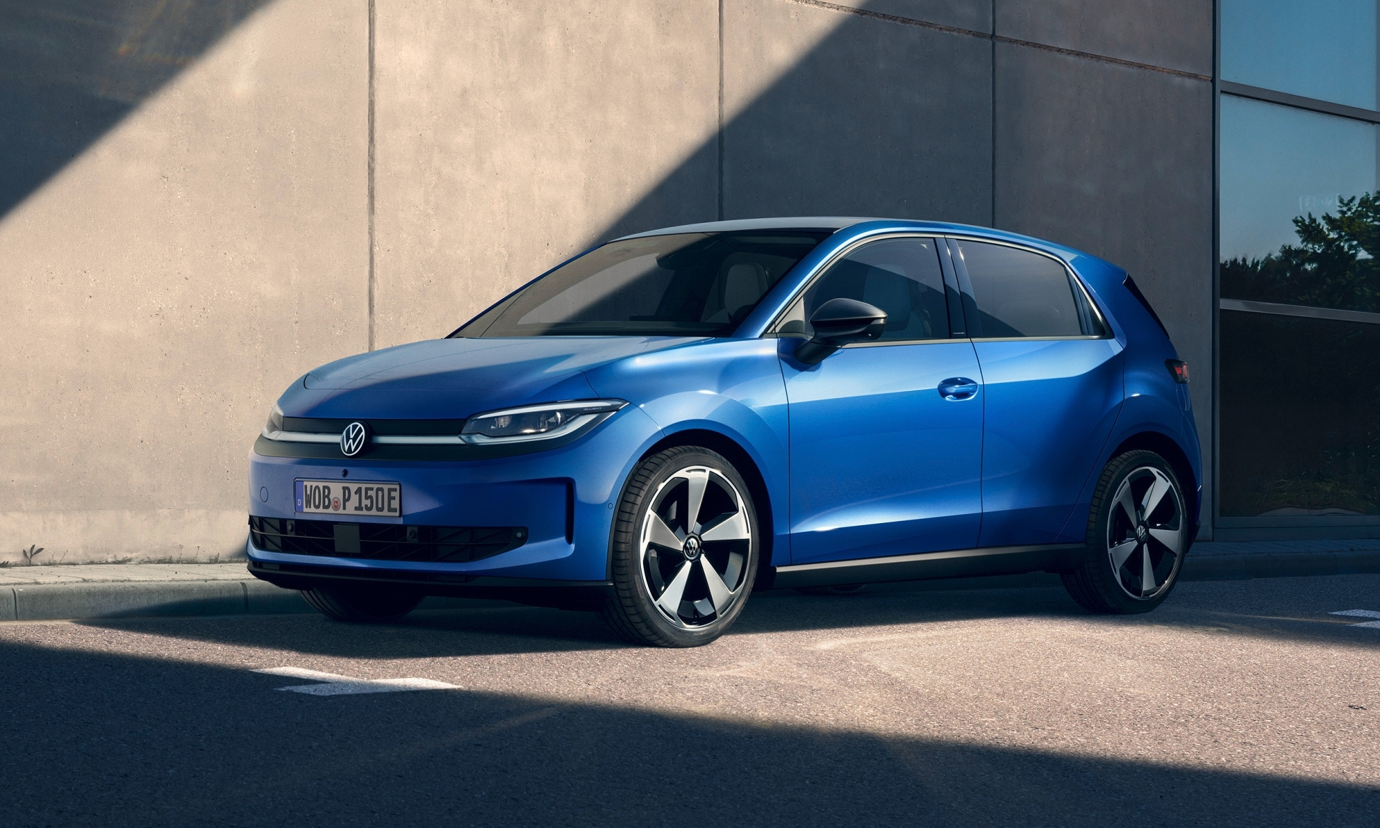 El ID. Polo se instala cómodamente como el utilitario eléctrico de Volkswagen.