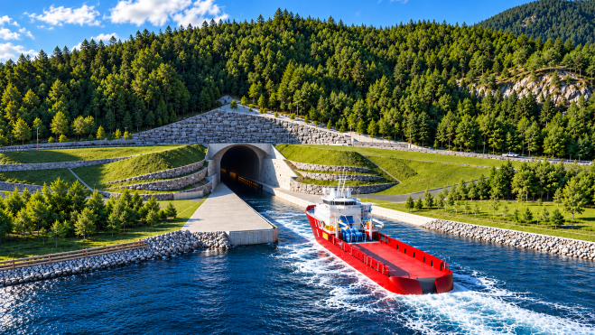 Buque túnel Noruega Buque túnel Noruega