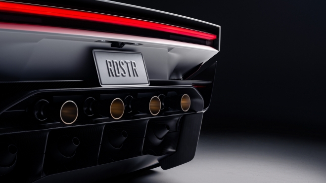 Tesla Roadster Trasera Tesla Roadster Trasera