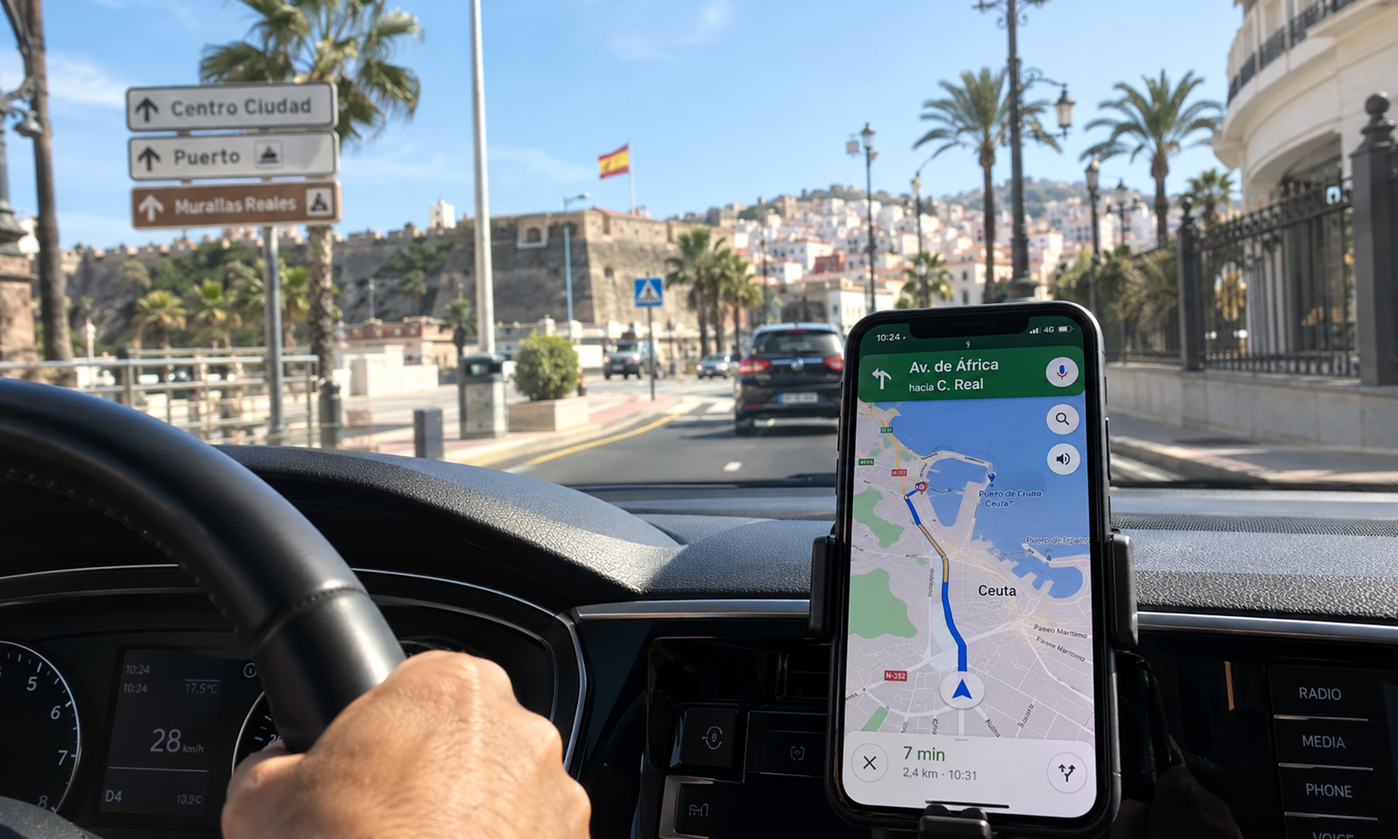 google maps multa sancion ceuta melilla territoros disputa marruecos espana 2