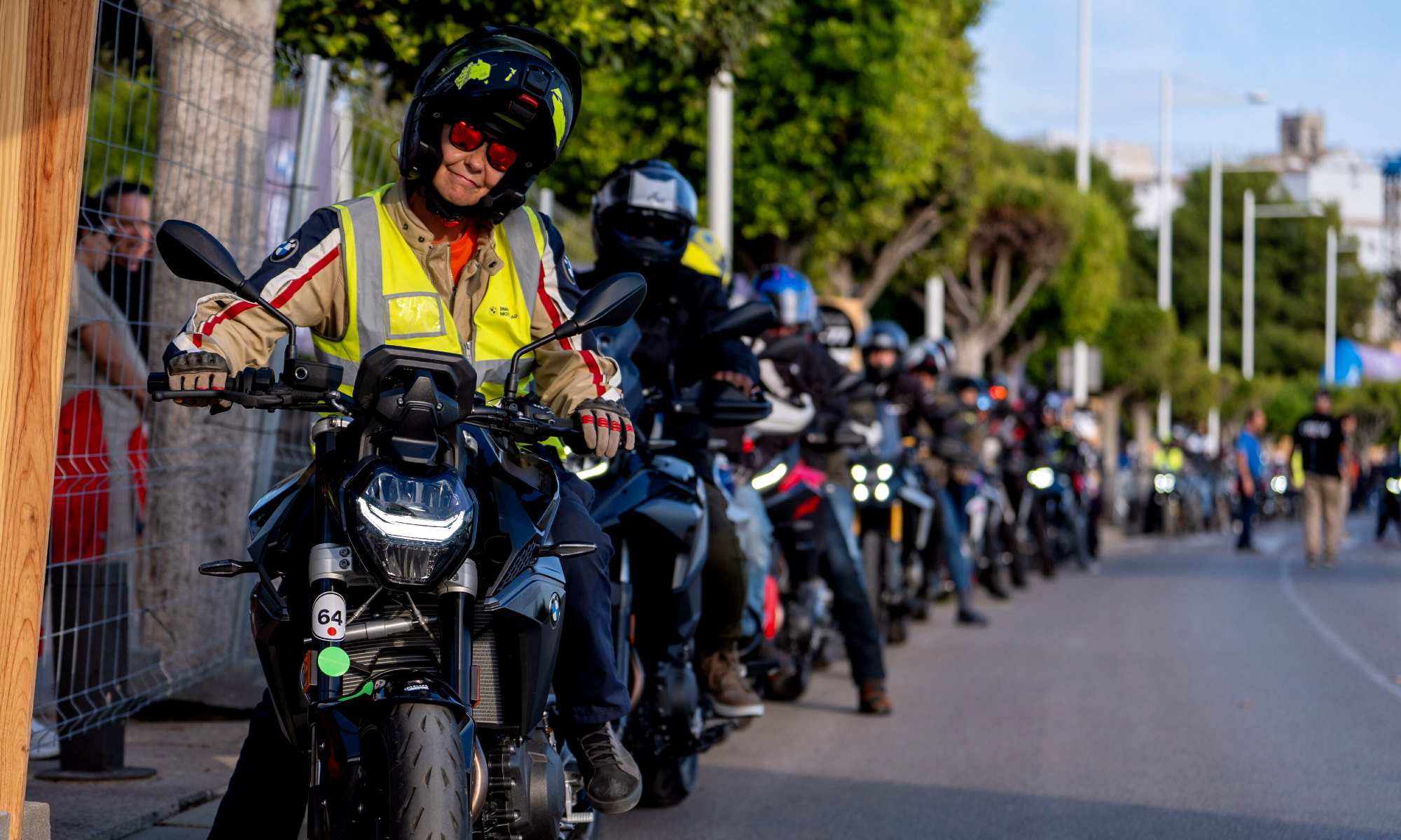 motos arcén