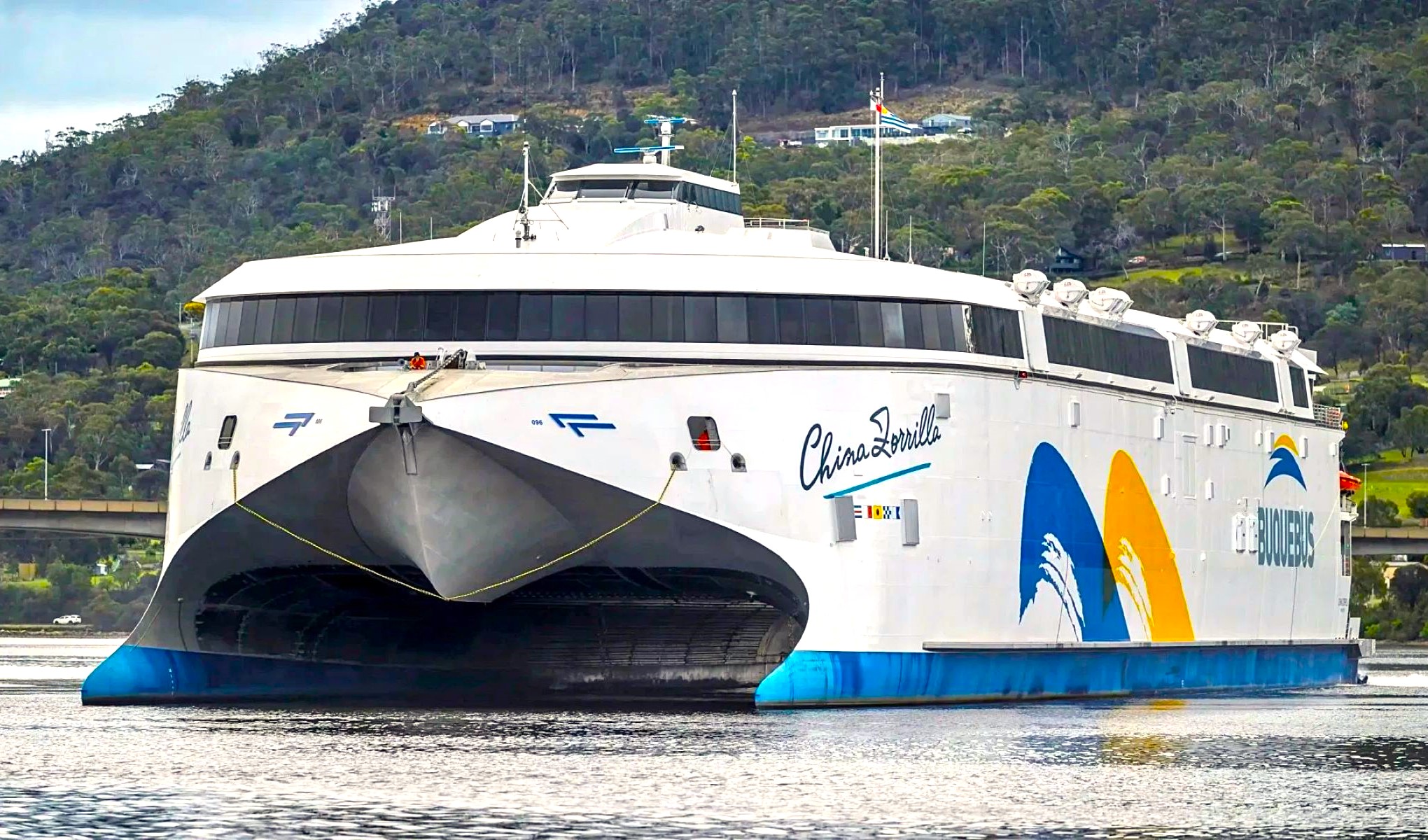 Este barco con 40.000 kWh de baterías que pesan 250 toneladas es también el vehículo eléctrico más grande del mundo.
