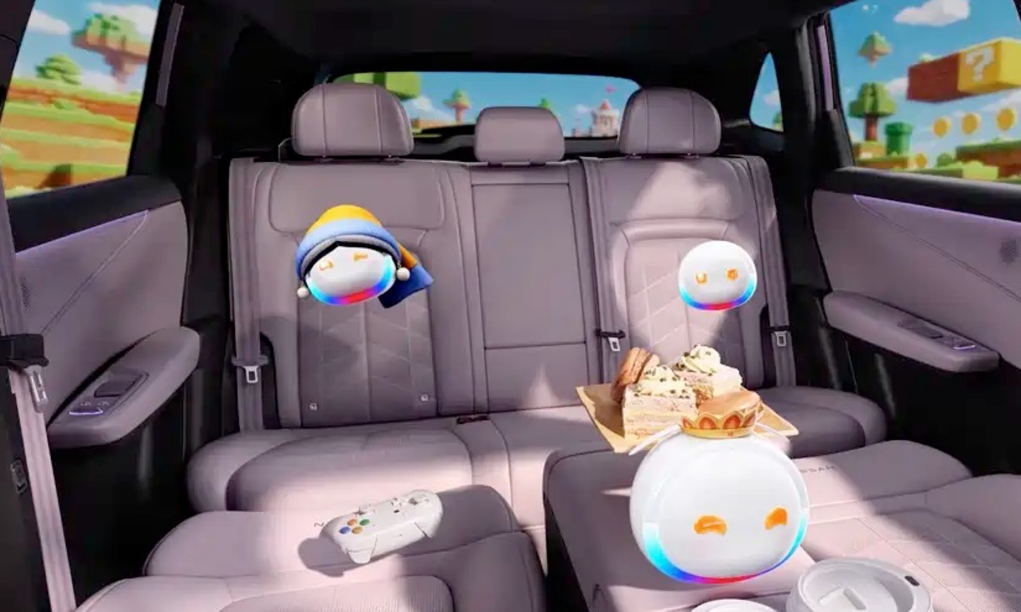 Nissan adelanta el interior del nuevo NX7 híbrido desarrollado para China.