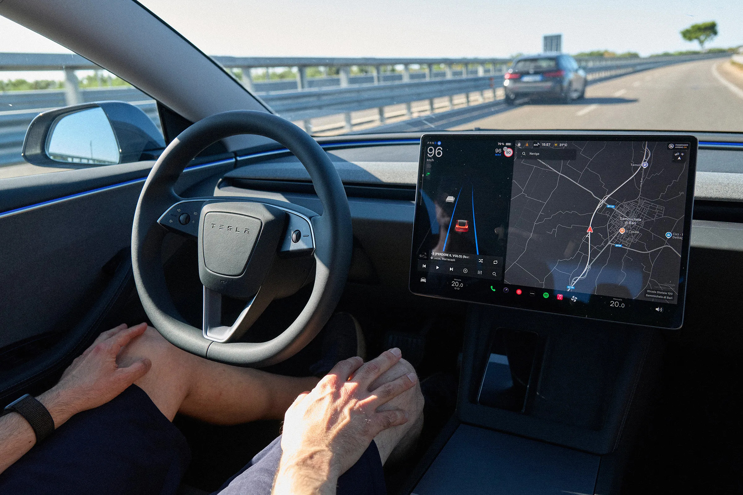 Conducción autónoma Tesla