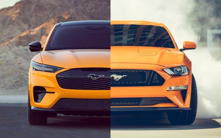  El Mustang Mach-E eléctrico ya se vende más que el coupé de gasolina. 