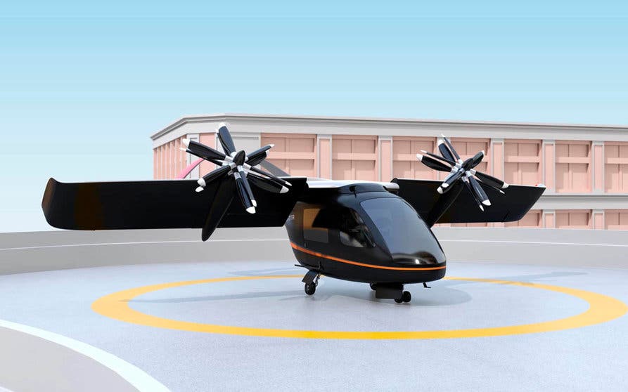  Los aviones eVTOL podrían convertirse en realidad gracias a las baterías de litio que se recargan rápidamente gracias a un proceso de precalentamiento previo. 