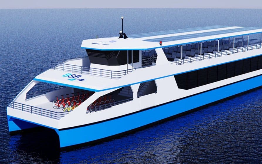  Una empresa naviera alemana fabrica el primer ferry 100% eléctrico movido por energía solar 