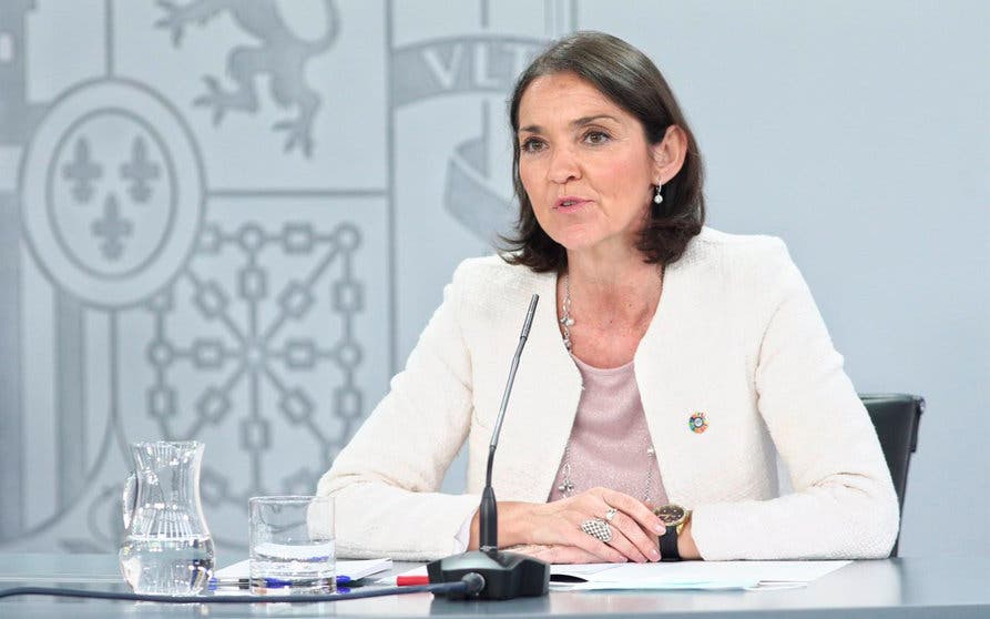  La ministra de Industria, Comercio y Turismo, Reyes Maroto. 