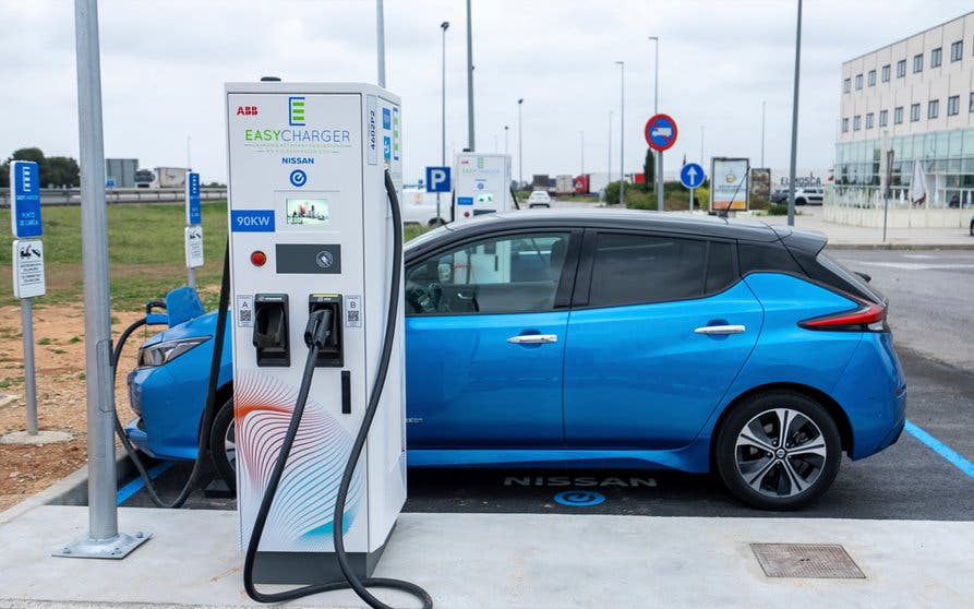  Estación de servicio de Easycharger. 