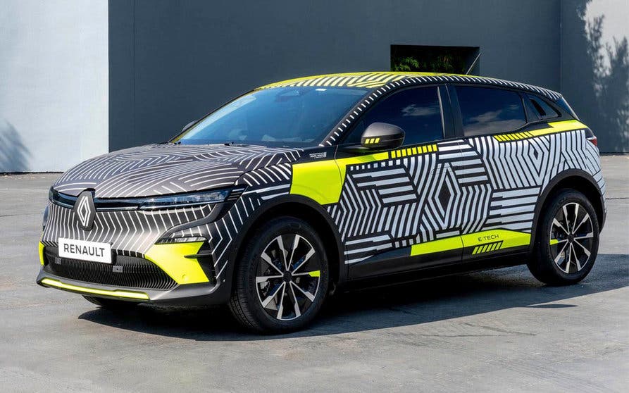  El Renault Megane E-Tech Electric será en un 90-95% similar al Renault Megane eVision Concept. Imagen: Grupo Renault. 
