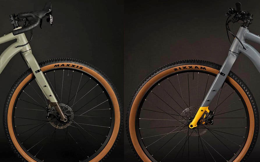  La bicicleta eléctrica Cairn BRAVe puede configurarse con dos manillares diferentes. 