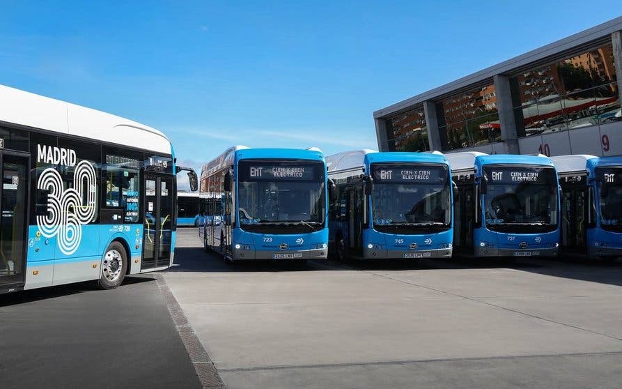  La EMT Madrid hace su tercer encargo de autobuses eléctricos a BYD 