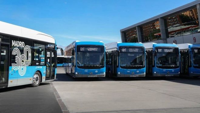 La EMT Madrid hace su tercer encargo de autobuses eléctricos a BYD 
