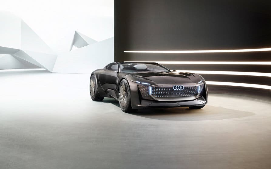  Audi Skysphere Concept: la visión del lujo eléctrico con cuatro aros 