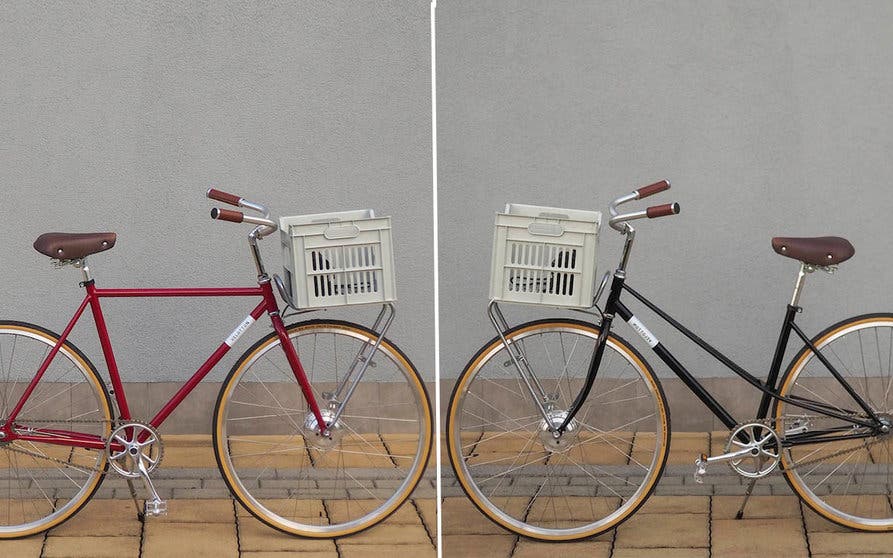  Las dos bicicletas eléctricas de Velotton, Road y Mixte solo se diferencian por el formato del cuadro. 