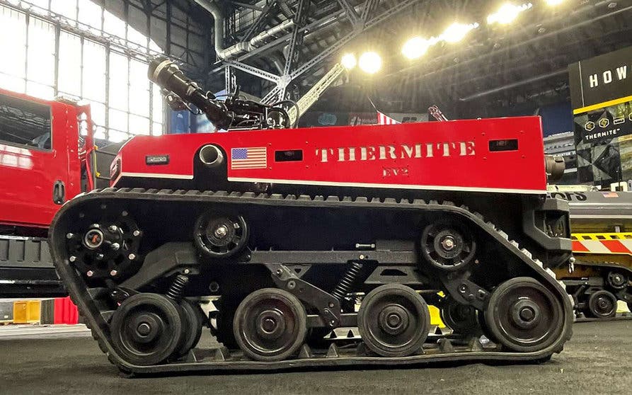  Thermite EV2, el vehículo eléctrico que ayudará a extinguir incendios 
