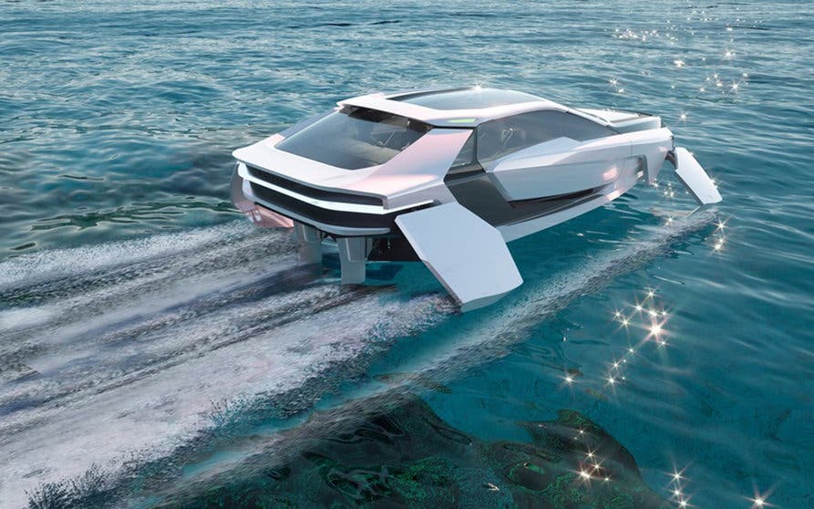  Este barco eléctrico se llama Futur-E y espera ser el superdeportivo de los mares 