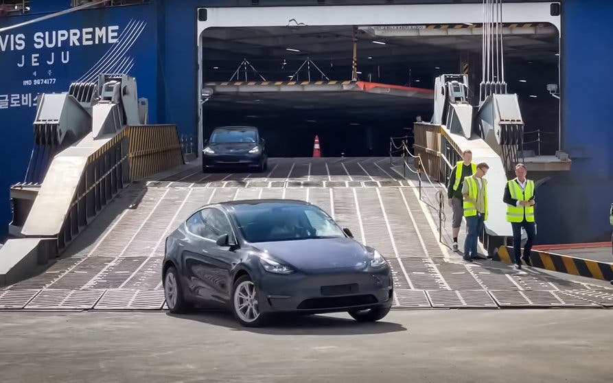  El Tesla Model Y empieza a llegar a Europa en grandes cantidades 