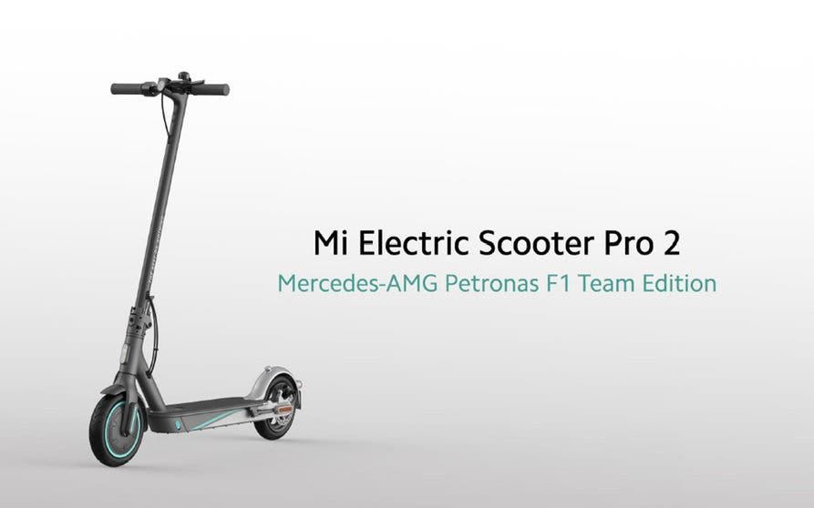  El Xiaomi Mi Scooter Pro 2 decorado por Mercedes, se encuentra con un suculento descuento oficial 