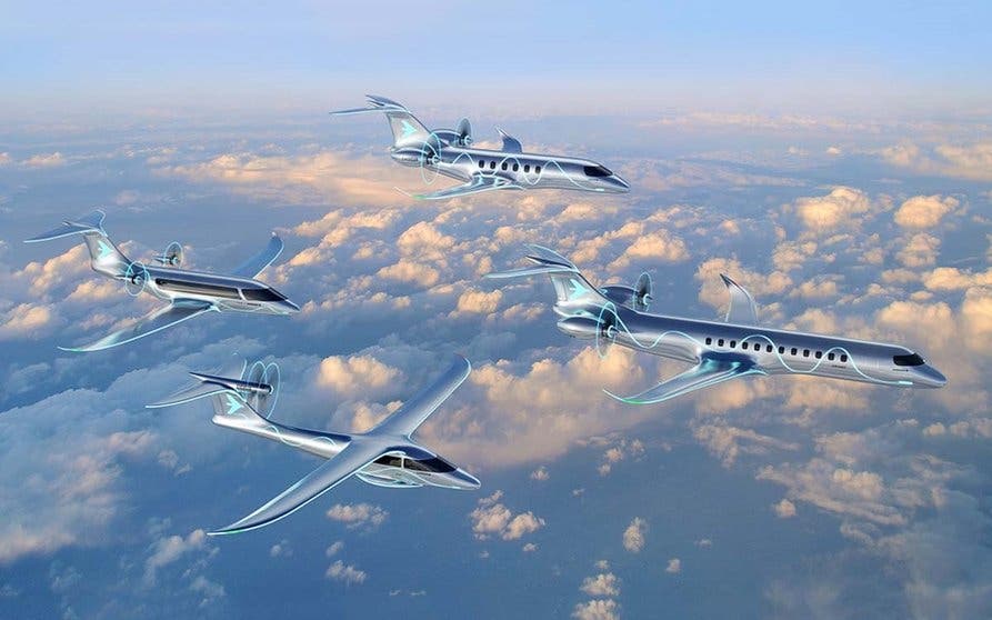  Embraer registra Energía, su nueva línea de aviones eléctricos e híbridos 