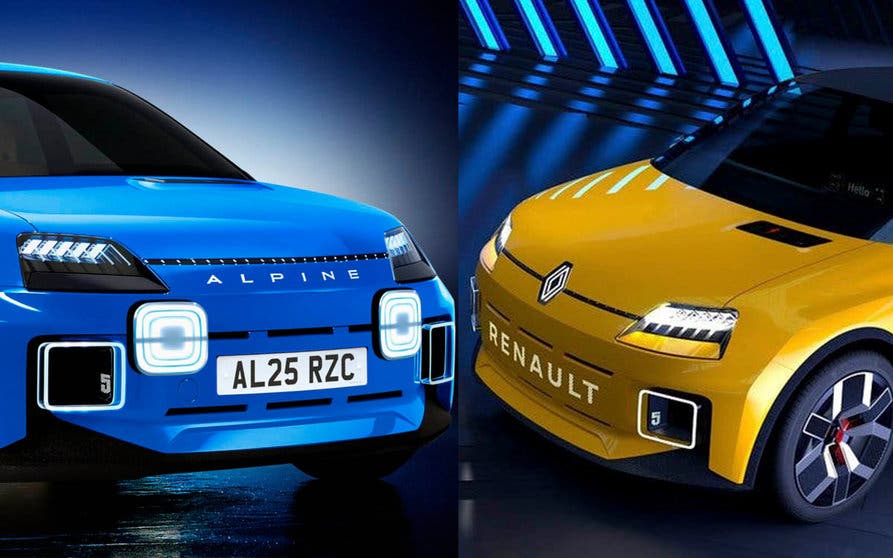  El Renault 5 eléctrico y el Alpine A5, dos caras de un mismo coche con personalidades y destinos diferentes. 