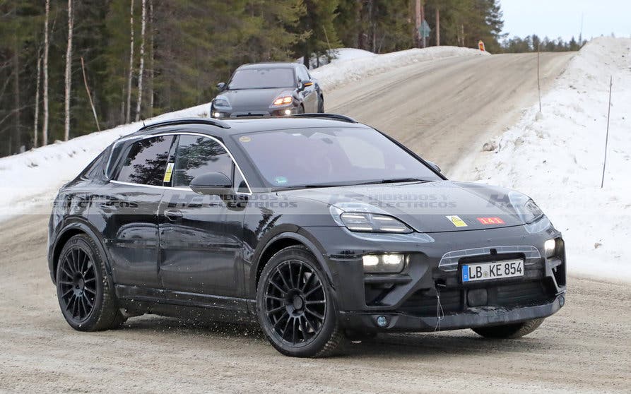  Los prototipos del Porsche Macan eléctrico, vistos desde todos los ángulos 