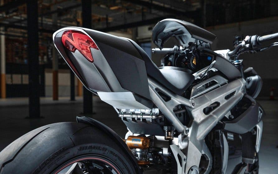  Triumph muestra la moto eléctrica fruto el proyecto TE-1. 