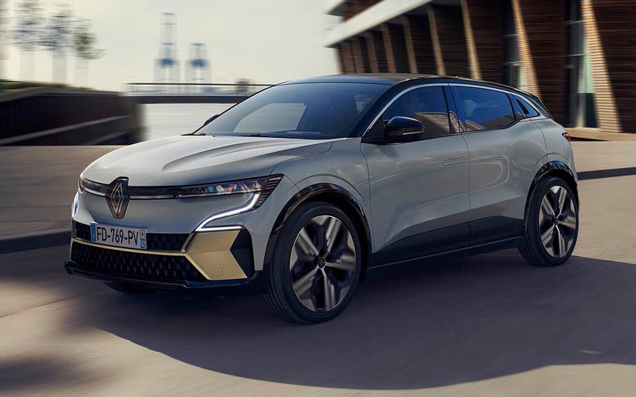  Renault desvela por completo el Megane e-Tech en el Salón del Automóvil de Múnich 2021. 
