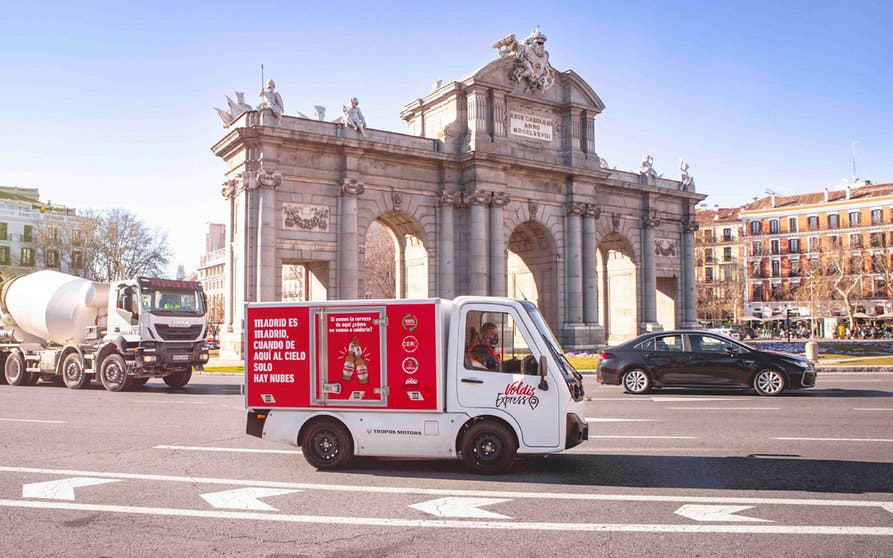  Mahou inicia su servicio de reparto en Madrid sobre vehículos eléctricos 