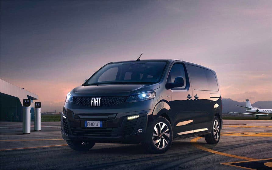  Fiat presenta su furgoneta de pasajeros llamada e-Ulysse 