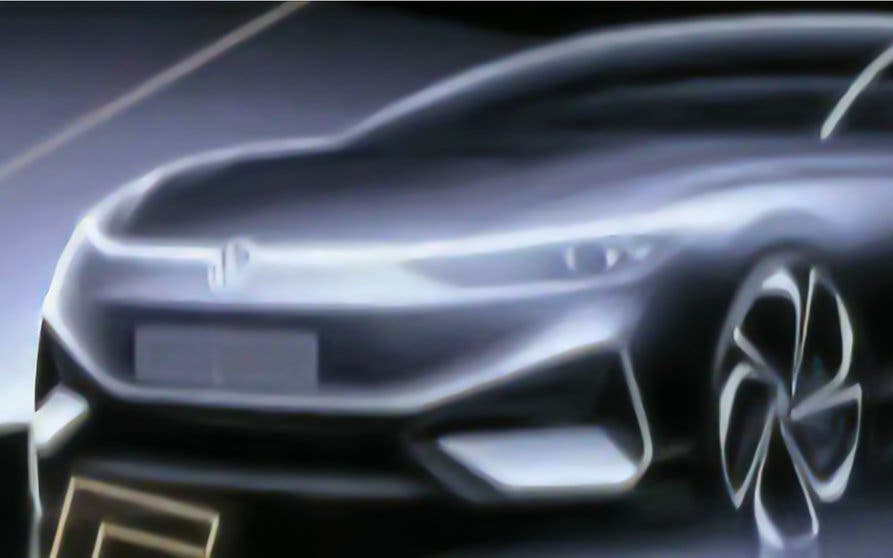  Se filtra el primer teaser del Volkswagen Aero B, la futura berlina eléctrica de 700 km de autonomía 