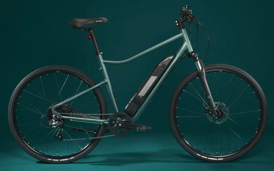  Riverside 500 E, la bicicleta elétrica más vendida de Decathlon en España. 