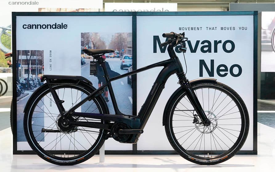  Cannondale Mavaro Neo 2022, la renovación de la bicicleta eléctrica más urbana del fabricante estadounidense. 