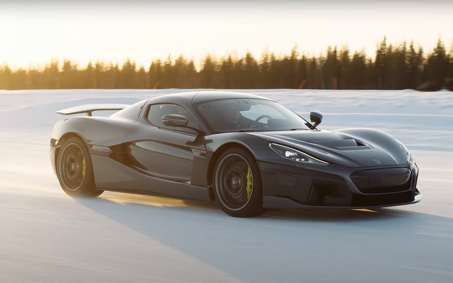  Rimac apura el desarrollo del Nevera con una última prueba sobre nieve 