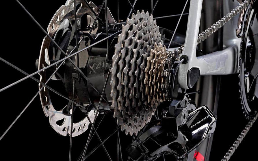  Nuevo sistema de asistencia al pedaleo para bicicletas eléctricas Mahle X20, que incluye además del motor de buje tres configuraciones de batería. 