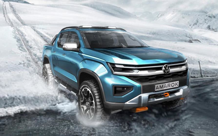  Volkswagen anuncia que la próxima generación del Amarok tendrá una versión 100% eléctrica 