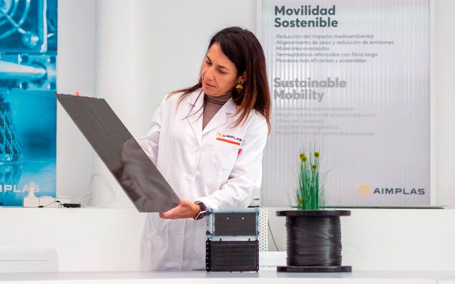  la investigadora en Movilidad Sostenible de Aimplas, Begoña Galindo. 
