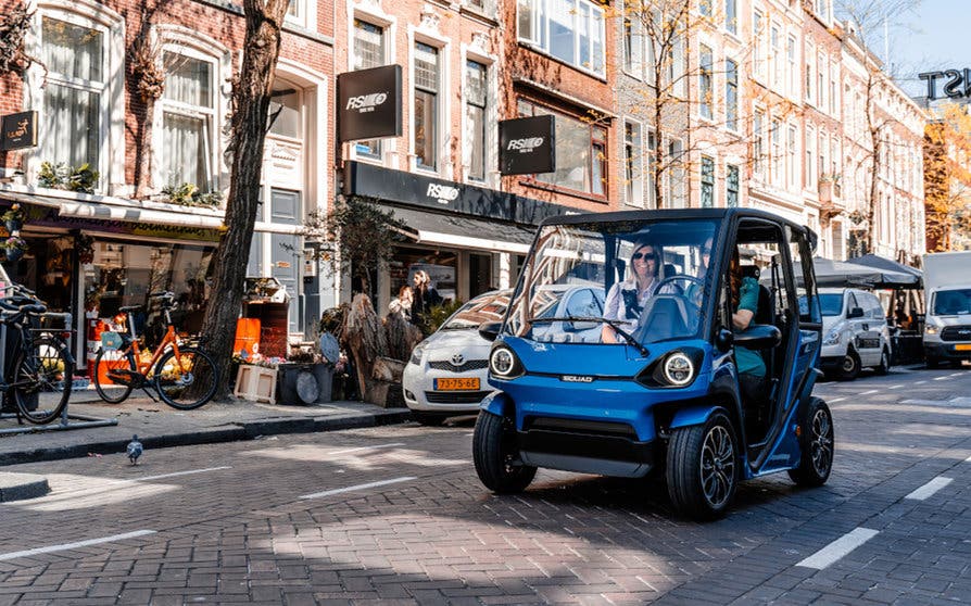  El Squad Solar City Car se presenta como una gran alternativa para la movilidad urbana. 