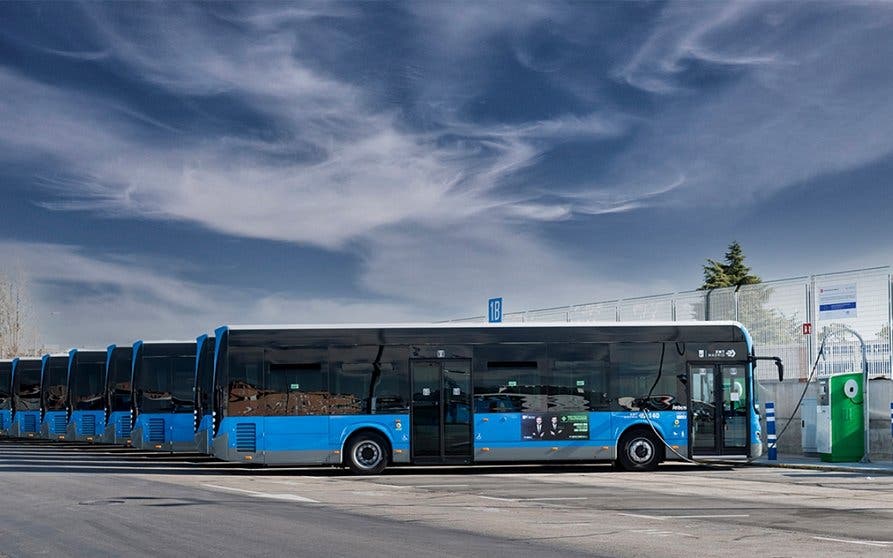  La EMT de Madrid hace otro gran pedido de autobuses eléctricos a Irizar 