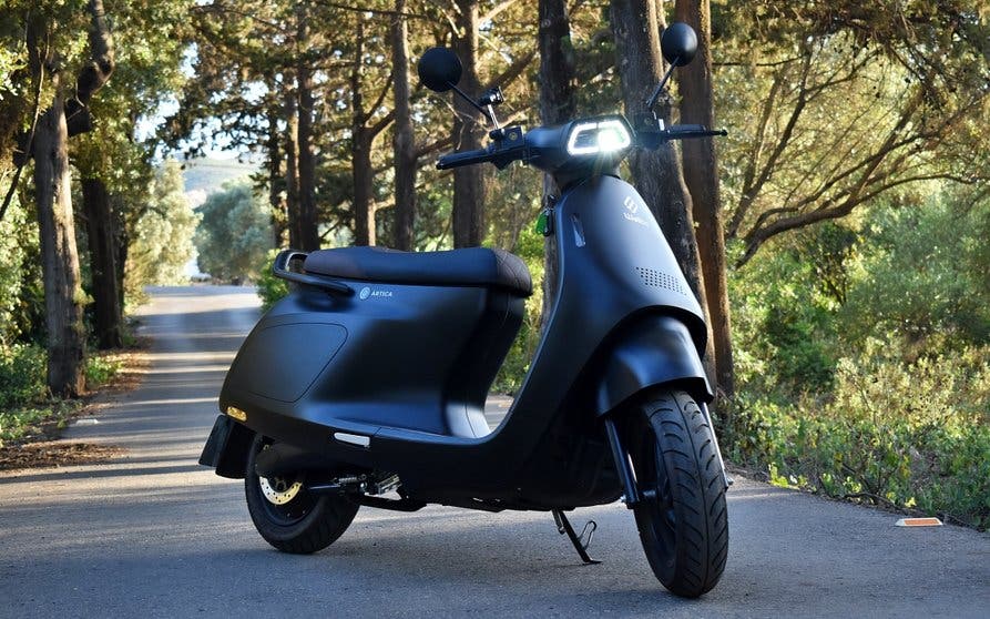  La Wellta Ártica eléctrica es ahora un scooter eléctrico más eficiente. 