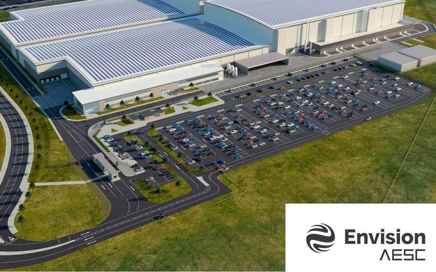 Envision AESC levantará una fábrica de baterías en Navalmoral de la Mata, España, con una producción planificada de 30 GWh anuales a partir de 2025. 
