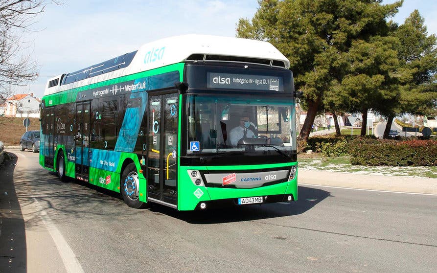 Autobús de hidrógeno verde de Alsa. 